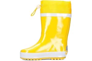 Playshoes Unisex Kinder Gummistiefel Gefüttert Regenstiefel