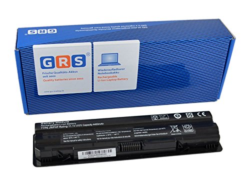GRS Notebook Akku für DELL XPS 15, XPS 14, XPS 17, XPS 17D, ersetzt: L701X, JWPHF, R795X, J70W7, 312-1123, L501X, L502X, 312-1127, WHXY3, L702X, L401X, Laptop Batterie 4400mAh, 11,1V