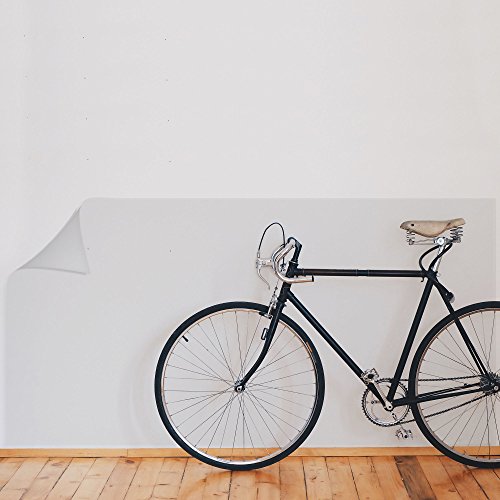 Wandschutzfolie – MATT – 126cm Breite – Elefantenhaut – Klebefolie – Transparent / Klar – Folie – Selbstklebend - 2