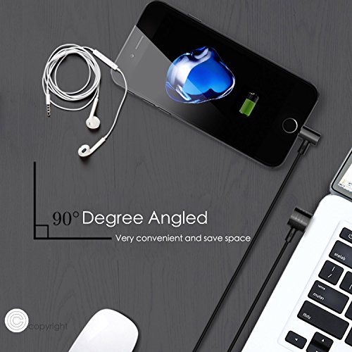 Magnetische Lightning Kabel & #-; vimvip 2 in 1 [90 Grad abgewinkelter] iPhone 7 Lightning & Micro-USB Ladegerät Leinen geflochten Datenübertragung Magnetische Ladekabel Laden Kabel – Kompatibel mit iPhone 7 Plus/6 S/6 und Android-Telefone - 6