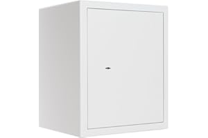 Profirst Möbeltresor Tarifa D500 Doppelbartschloss 2 Schlüssel Tresor Verstellbarer Fachboden feuerhemmende Bauweise inkl. Befestigungsmaterial