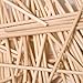 Produktbild x100 150mm x 4.5mm Rund Holz Lollipop Kuchen Stiel Lollies Lutscher Selber Machen by Loypack