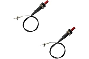 LVYXON Accenditore piezoelettrico, tipo universale di 1 out 2 kit di accensione piezoelettrica, barbecue grill pulsante accenditore per stufe a gas per forni per barbecue da campeggio