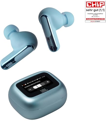 JBL Live Beam 3, Kablosuz Kulakiçi Kulaklık, Silver : Amazon.com