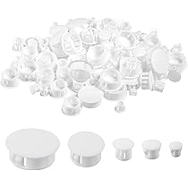 Tappi Per Viti GEDOTEC - 100 Pezzi Bianchi Per Mobili E Legno - Foto 4