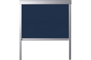 ITZALA Store Occultant Compatible avec VELUX S06, 606, 4, Bleu Foncé