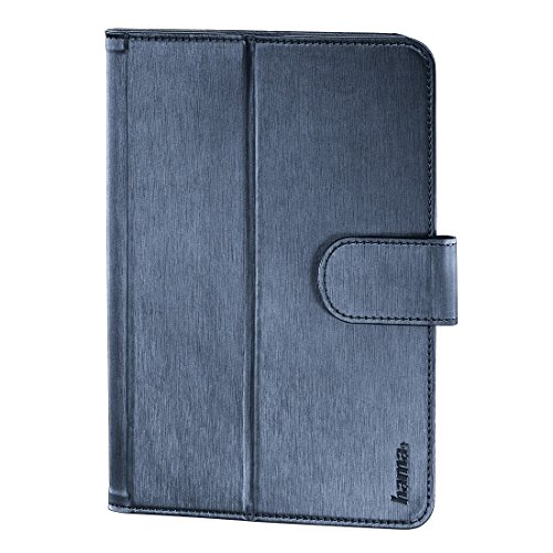 Hama Hülle für Tablets bis 17,8 cm (7 Zoll) mit Standfunktion und herausnehmbarer Kletthalterung, blau