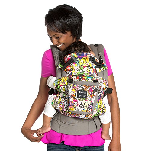 LILLEbaby Complete Original 6-in-1 Baby Carrier - Grey W/TokiDoki