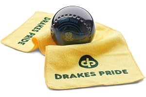 Drakes Pride MICROFIBRE YELLOW BOWLS TOWEL##B6305