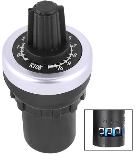 5 X 10K Linéaire 24mm Mono Potentiomètre Pot - Foto 3