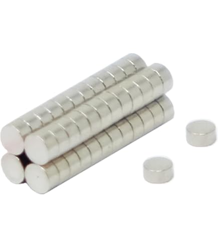 N35 Magnet De Neodimio Para Artes, Manualidades, Fabricación De Modelos, Bricolaje, Pasatiempos Y Empaque - 2mm De Diámetro X 2mm De Espesor - 0.15kg