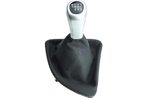 NEWTOWN2700-PARTS Schaltknauf Schaltmanschette Rahmen kompatibel für BMW 1er E81 E82 E87 6 Gang