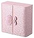 Produktbild HorBous Fashion Girls Schmuckschatulle mit Bowknot Schmuck Organizer Box Case (Rosa)