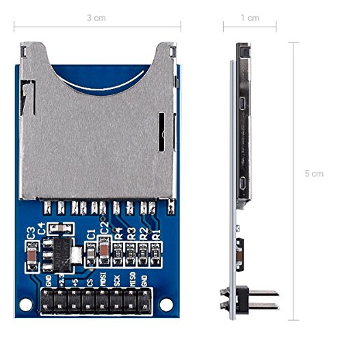 kwmobile 2x SD Card Modul für Arduino und andere Microcontroller - 2