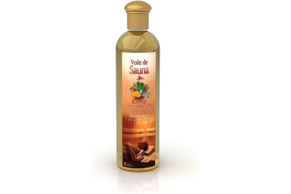 Camylle - Voile de Sauna Elinya - Fragrances à base d’Huiles Essentielles 100% Pures et Naturelles pour Sauna - Amincissant aux arômes purs et intenses - 500ml