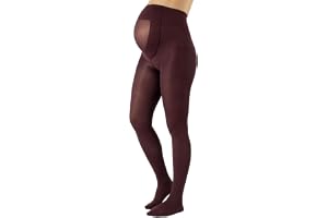 CALZITALY smutsstrumpbyxor av mikrofiber | Blicktäta graviditetsstrumpbyxor | S, M, L, XL