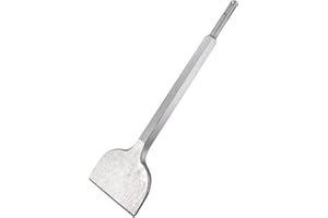 HPMAISON Burin SDS PLUS Carrelage, Ciseau à Carrelage 280mm x 75mm, Burin Plat Carrelage, Burin à Carrelage Professionnel pour Tous Les Marteaux à Percussion SDS Plus et Marteau électrique