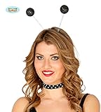 Fiestas Guirca GUI16624 - schwarzes Ball-Diadem (Frost)