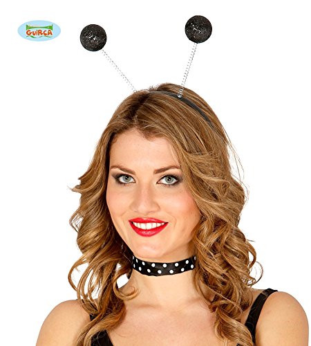 Preisvergleich Produktbild Fiestas Guirca GUI16624 - schwarzes Ball-Diadem (Frost)