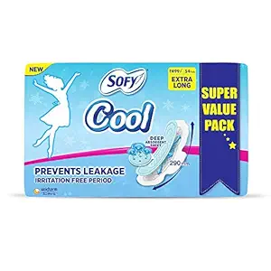 Sofy Cool Sanitary Napkin XL (54 Pads) (Pack of 1)