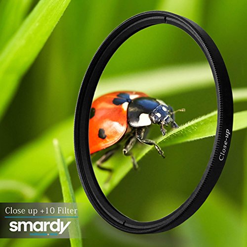 smardy - 52mm Dioptries   Close up Macro  1  2  4  10   Housse pour filtre pour Canon EOS M - Nikon D40 - Panasonic Lumix DMC-G1 - Pentax K10D - Samsung GX-1L - Fuji X20 - Olympus   