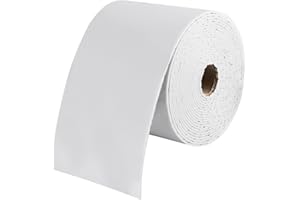 ANMOO Self-Adhesive Skirting Border Cover, 10M Peel and Stick Flexible Wall Trim Molding, for Countertops Tile Waistline Trims Wallpaper Caulk Strip (White, 10CM)