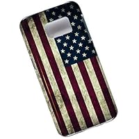 Slim Case for Samsung Galaxy S7. Tasche Cover. Flag of the United States. USA Flag.