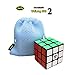Produktbild moyu WeiLong GTS2 GTS Plus 3x3x3 Zauberwürfel WeiLong GTS2 V2 Version 2 Geschwindigkeit Puzzle Cube glattdrehen Cube Spielzeug Magic Cube + One Cube Bag (Schwarz)
