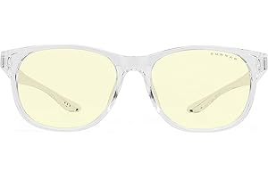 Gunnar Rush (12 anni in poi), colore montatura: onice, tinta lente: ambra naturale (blocca il 65% di luce blu e 100% luce UV da gioco), lenti brevettate, riduce l'affaticamento e la secchezza degli