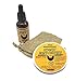Organic Xmas Spice Beard Oil 30ml Beard Wax 50ml Pack