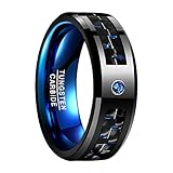 ✔ Ring mit Gelegenheiten: Der Ring aus hochwertigem Wolfram ist sehr geeignet für Ihre Anforderung in verschiedenen Gelegenheiten mit einer Gratis verschenkten Ringbox, z.B. Hochzeit, Verlobung oder Party mit Wohlfühlen, sonst auch ideal für Ihren Alltag und Partnerschaft.
