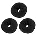 Hairdressing Tools Magic Donut Bun Ring Maker Hair Device Black 3pcs RS.265.00