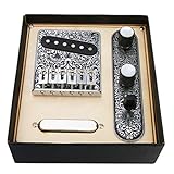 gitarren bausatz telecaster Brücke: 8k perfk Prewired Tuning Telecaster Bridge Platte für Telecaster-Gitarren-Teile