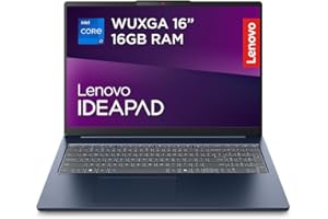 Lenovo IdeaPad Slim 5 | 16 inch WUXGA 1200p Laptop | Intel Core i5-13420H | 16GB RAM | 1TB SSD | Windows 11 Home | Cosmic Blue
