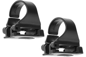 Tenlacum 2 piezas de plástico universal clip de esnórquel retenedor de repuesto para equipo de buceo