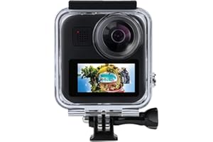ACTPE Touchscreen Custodia Impermeabile per GoPro MAX 360 Protezione Immersione Subacquea Dive Copertura per Go Pro Max Accessori Della Macchina Fotografica