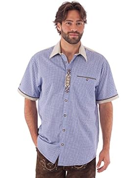 Orbis Trachtenhemd Dominic blau, M