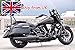 Produktbild Schiff aus UK. fatexpress schwarz Motorrad Hard Satteltasche Satteltaschen Gepäck Trunk Fall Box für Yamaha Suzuki Kawasaki Honda HD Harley Fat Boy Fatboy FLSTF Softail Deluxe FLSTN Road King FLHR Police (Classic Custom EFI flhpi
