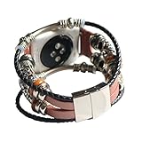 Modaworld Uhrenarmbänder für Apple Watch Series 1/2/3 42mm Ersatband, Classic Lederarmband Uhrenarmband Armband