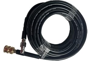 Högtryckstvätt slang 3/8 tum svängbar snabbmontering 2 000 PSI 15 m