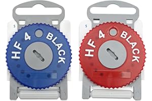 HEALTHING Audio Service HF4 Filter Schwarz – Doppelpack – Rot Blau