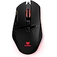 EvoFox Phantom 2 Programmable Gaming Mouse with 1000Hz Polling Rate | Ultra-Responsive 7000 FPS | Gaming Grade 12800 DPI | 10 Million clicks | RGB Lights | On-Board Memory | Windows Software | Black