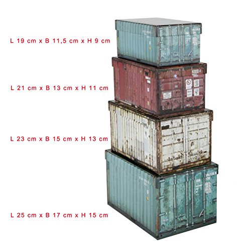 10er Set Boxen Aufbewahrungsboxen Sortierbox Aufbewahrungskisten Industrie-Container - 2