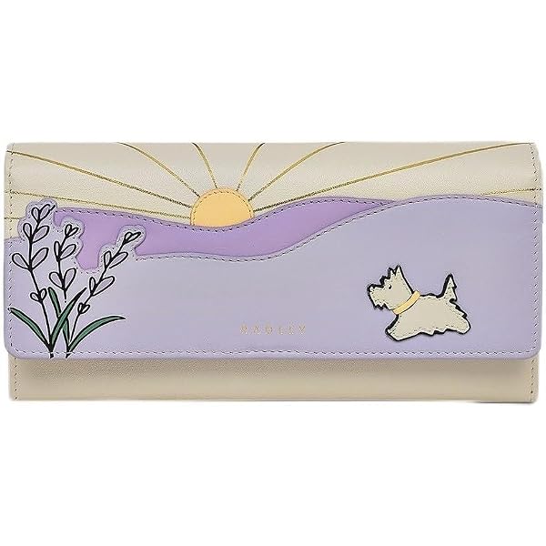 RADLEY Borsa Grande In Pelle Marrone Con Patta E Cane Heritage | Portafoglio Matinee
