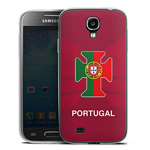 Samsung Galaxy S4 Slim Case Silikon Hülle Schutzhülle Portugal EM Trikot Fußball Europameisterschaft