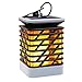 Produktbild Vosarea Solar Außenleuchten Hängende LED Solar Laternen Wasserdichte Lichter mit Dancing Flame Effect Garten Terrasse Regenschirm Lampe Baum Pool Pavillon Rasen Veranda Dekor