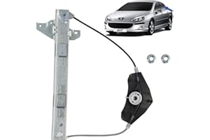 STARKIT PERFORMANCE Elevalunas compatible para Peugeot 407 (2004-2011) mecanismo elevalunas trasero izquierdo (trasero conductor) 922385