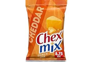 BUG'S PANTRY Chex Mix Cheddar Snack Mix Large Bag 1 x 248g | American Snacks