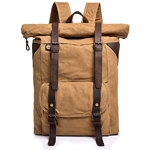 Preisvergleich Produktbild Männer Rucksack Business Bag Freizeittasche Schultasche Laptoptasche Reisetasche, Große Kapazität Retro Multifunktions 3 Farben Erhältlich 35 * 14 * 60 cm CONGMING
