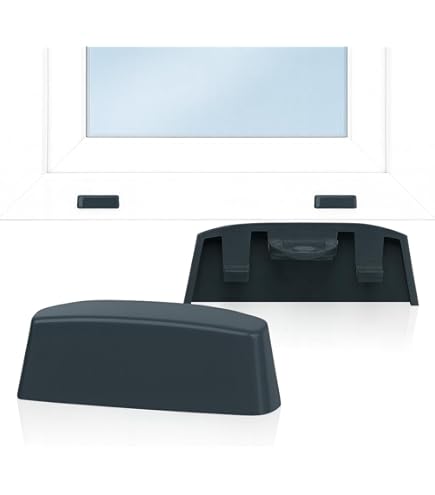 Ante Bellum 36 Mm Window Water Slot Caps, Pack Of 25, Window Drain Hole Caps For Effective Drainage - Prevent Water Damage And Sweat On Your Windows ( RAL9016 - View #8